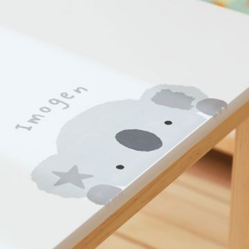 Personalised Koala & Panda Table