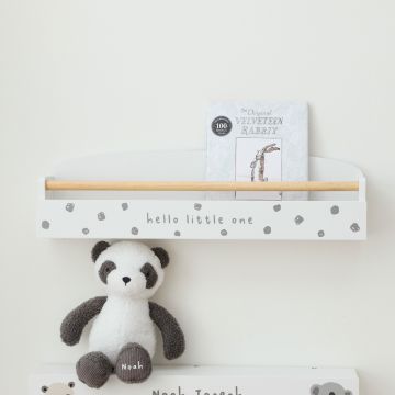 Personalised Polka Dot Picture Shelf