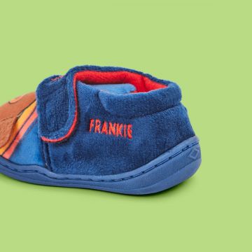 Personalised Navy Hey Duggee Slippers