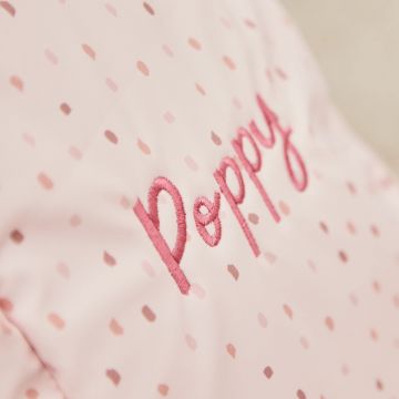 Personalised Pink Spot Tiny Backpack