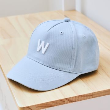 Personalised Initial Blue Baseball Cap