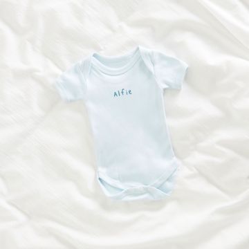 Personalised Blue Bodysuit