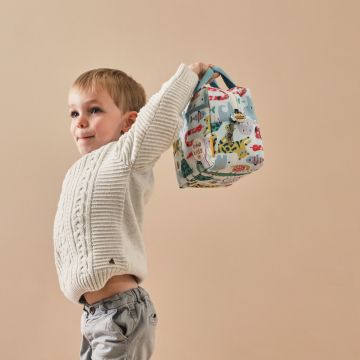 Personalised Just Bee Kids Animal Lunch Bag