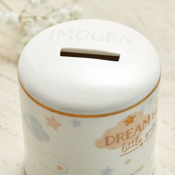 Personalised Disney Dumbo Ceramic Money Box 