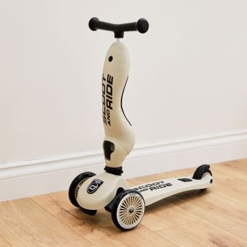 Scoot and Ride Grey Highway Kick 1 Scooter