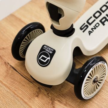 Scoot and Ride Grey Highway Kick 1 Scooter