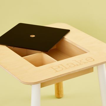 Personalised Children's Chalk Board Table