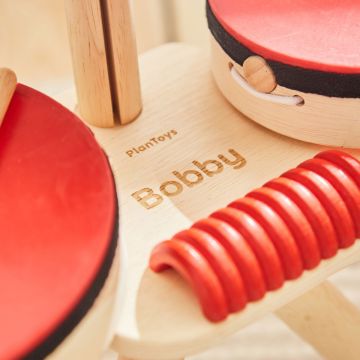 Personalised Plan Toys Wooden Musical Band Set