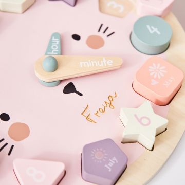 Personalised Bunny Clock Puzzle FSC®