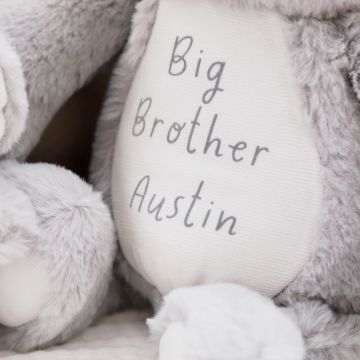 Personalised Koala & Baby Plush Toy Sibling Set