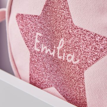 Personalised Pink Star Handbag