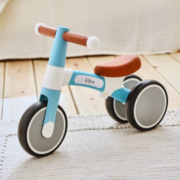 Personalised Hape Blue Balance Bike