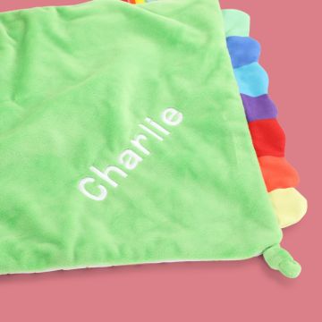 Personalised The Very Hungry Caterpillar Comforter