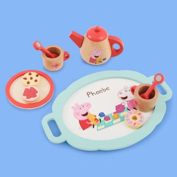 Personalised Peppa Pig Tea Set