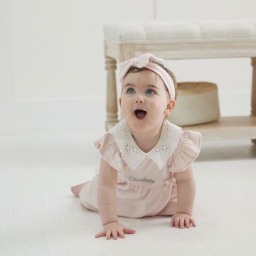 Personalised Pink Dress Outfit Set