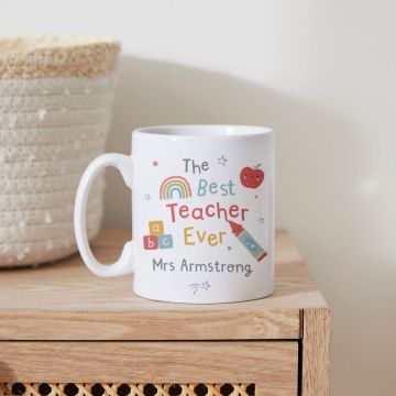 Personalised The Best Teacher Ever Mug
