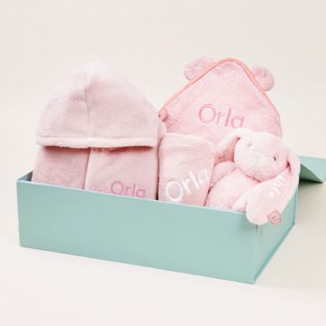 Personalised Pink Bedtime Essentials Gift Set