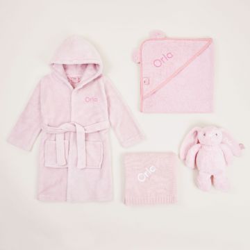 Personalised Pink Bedtime Essentials Gift Set