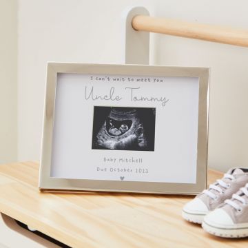 Personalised I Can’t Wait to Meet You Photo Frame