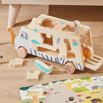 Personalised Safari Read and Play Set