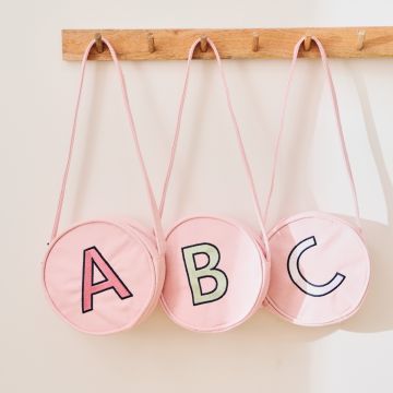 Personalised Initial Pink Handbag