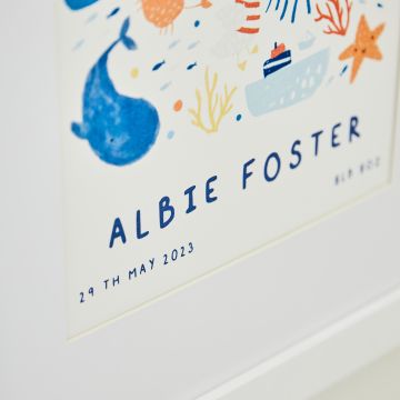 Personalised Under-the-Sea Wall Art