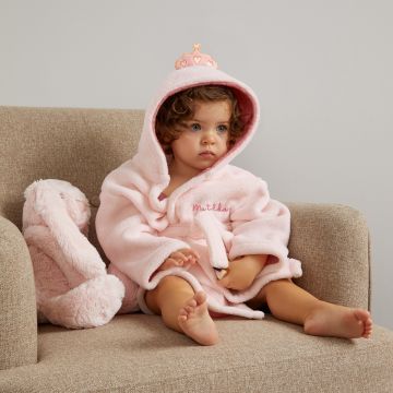 Personalised Fairy Princess Fleece Dressing Gown