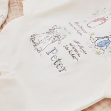 Personalised Peter Rabbit Baby Sleepwear Set