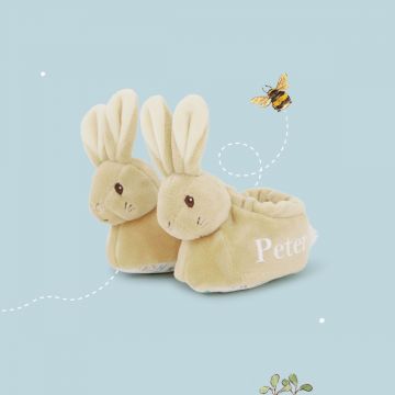 Personalised Peter Rabbit Baby's First Booties