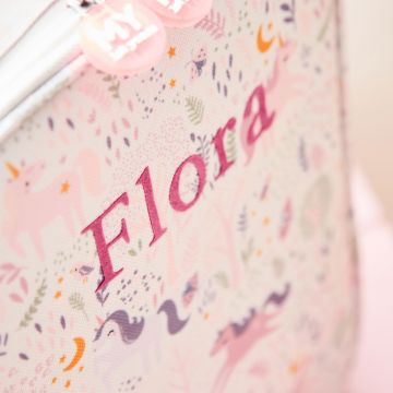 Personalised Pink Magical Unicorn Lunch Bag