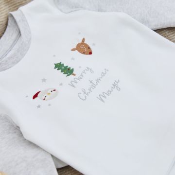 Personalised Merry Christmas Pyjamas