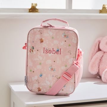 Personalised Pink Flopsy Bunny Lunch Bag