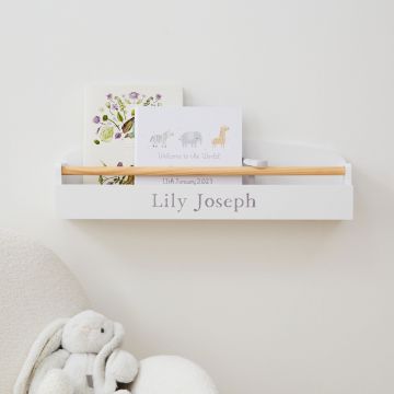 Personalised My 1st Years Picture Shelf