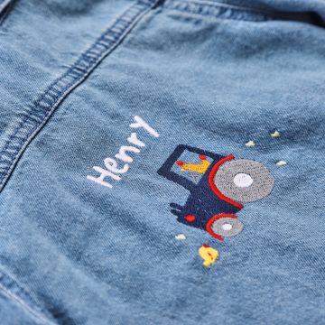 Personalised Farmyard Denim Jacket