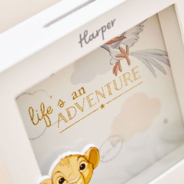 Personalised Disney Lion King Money Box