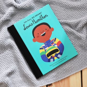 Personalised Little People, Big Dreams Lewis Hamilton Book