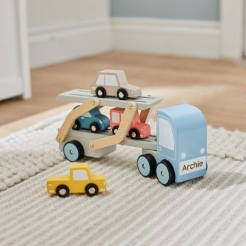Personalised Transporter Lorry Wooden Toy