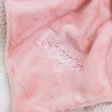 Personalised Pink Elephant Comforter