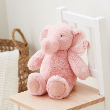 Personalised Pink Elephant Soft Toy