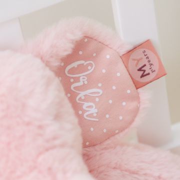 Personalised Pink Elephant Soft Toy