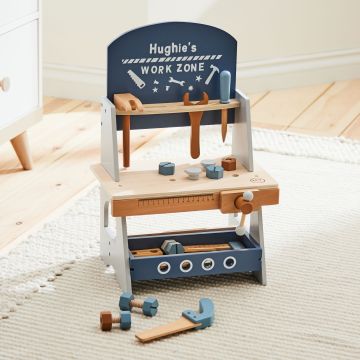 Personalised Wooden Tool Bench Play Set FSC®