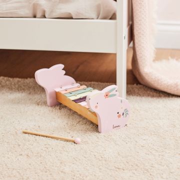 Personalised Wooden Bunny Xylophone