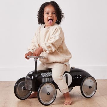 Personalised Black Vilac Racing Ride-on Car