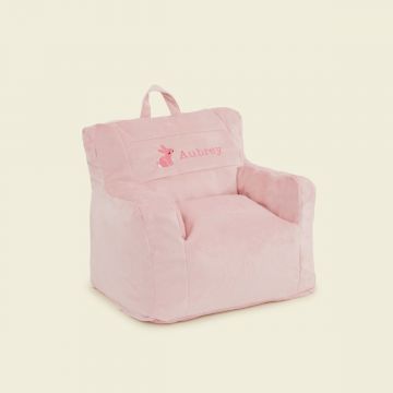 Personalised Pink Bunny Bean Bag Chair