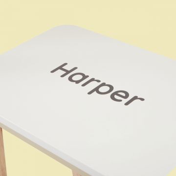 Personalised Tender Leaf Forest Design Dressing Table