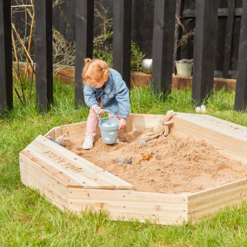 Personalised Peter Rabbit & Friends Wooden Sandpit