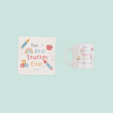 Personalised Best Teacher Ever Set