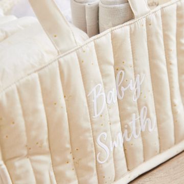Personalised Avery Row Nappy Caddy