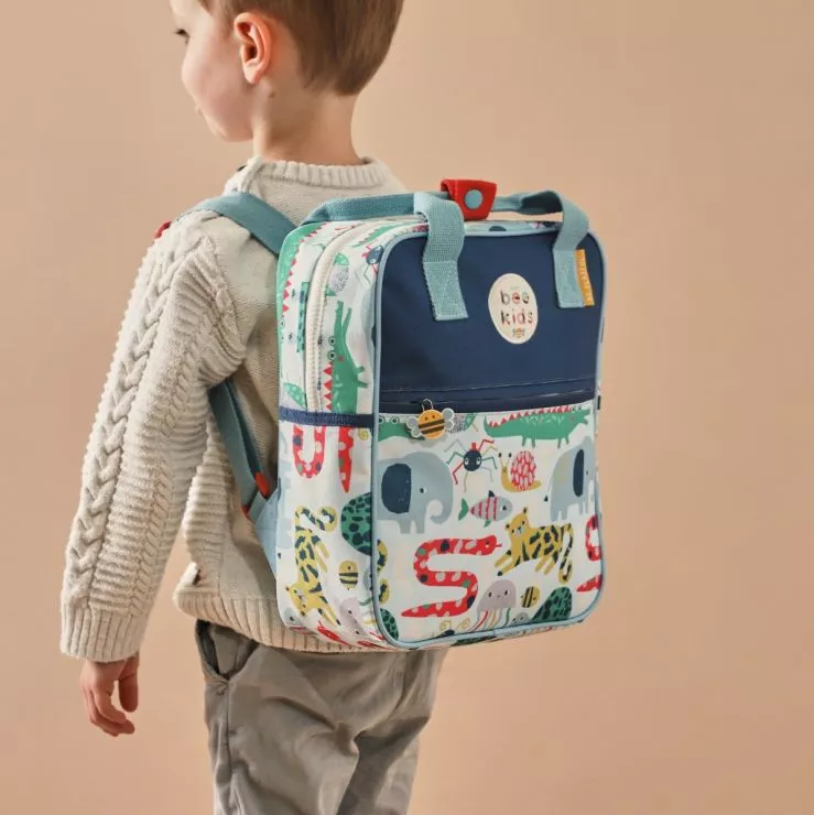 Personalised Just Bee Kids Animal Backpack