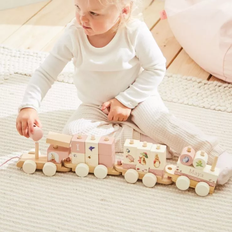 Personalised Flopsy Bunny Pull-Along Train FSC®